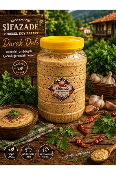 ŞİFAZADE YÖRESEL KÖY PAZARI 2 kg Kastamonu Yöresel Darak Dallı Yaş Tarhana – ...