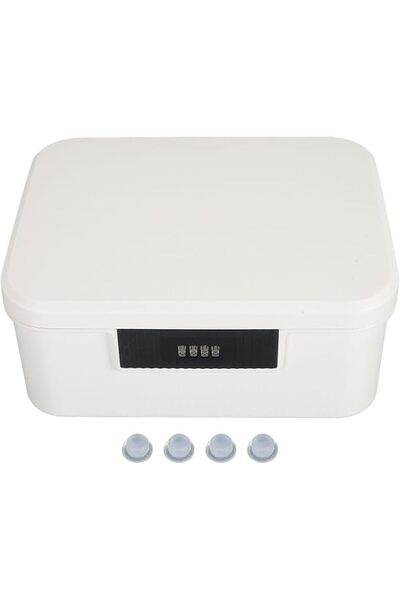 Ejoyous Lockable Document Storage Box, 9L Partitioned Design
