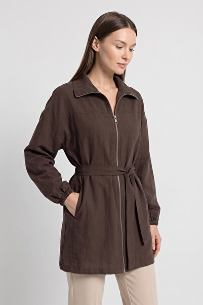 zenne Tensel Fabric Cap 50833 - Brown