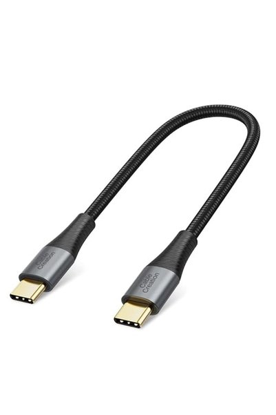 GENERAL كابل USB C إلى USB C قصير من CableCreation، كابل شحن سريع من النوع C ...