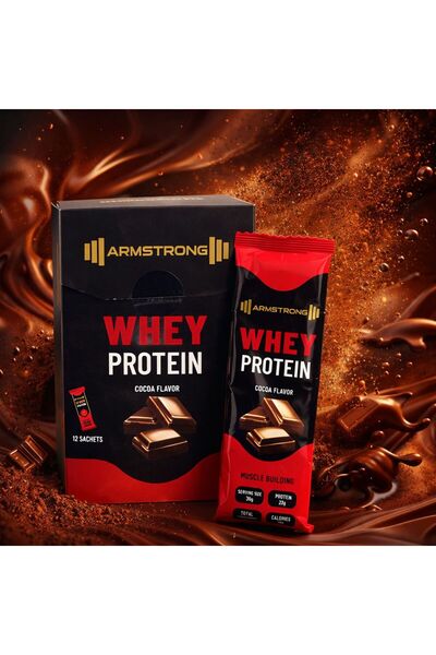 Armstrong Whey Protein Cocoa Flavor 12 Sachet