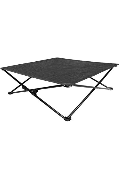 GENERAL DDLPOCKET Foldable Pet Bed - Portable Elevated Dog Bed with Metal Fra...
