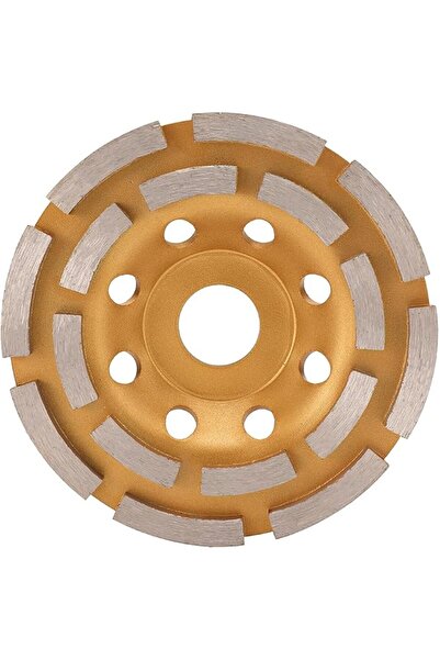 Lawazim Double-Row Diamond Cup Wheel - 4.5Inch | For Polishing and Cleaning S...