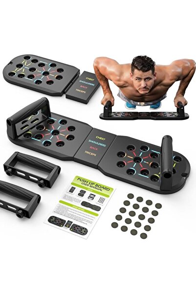 NIUBI Push Up Board Fitness, Workout Home Gym Equipment, 20 in 1 Exercise Pus...