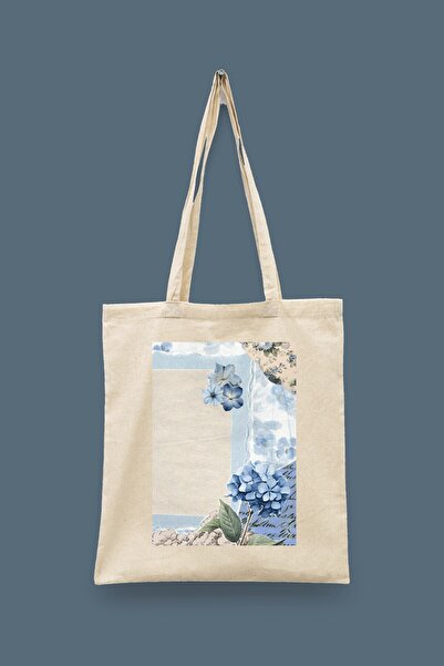 Bi Dünya Haber Vintage Series 14 - Texture of Patience Islamic Series Tote Ba...