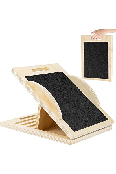 FREEAMG Adjustable Wooden Slant Incline Board