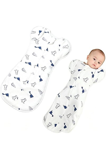 GENERAL Bomeei Baby Swaddle Blanket Baby Sleeping Bag Swaddle Blanket with Ar...