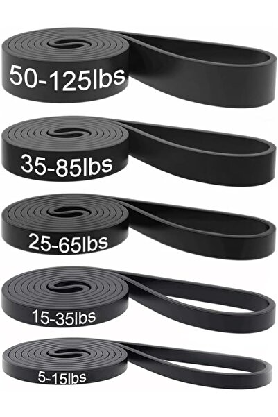 Tazweeq Pull Up Bands, 5pcs Pull Up Assistance Bands Set, Exercise Workout Ba...