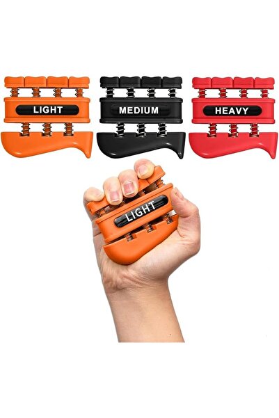 Tazweeq Grip Strength Trainer Set, 3 Pack Hand Wrist Finger Exerciser with 3 ...