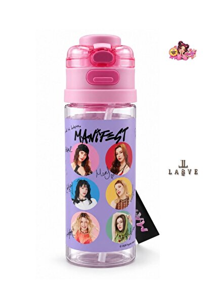MANİFEST LİSANSLI YENİ ÇİFT FONKSİYON KAPAKLI 500ML TİRİTAN MATARA YENİ SEZON