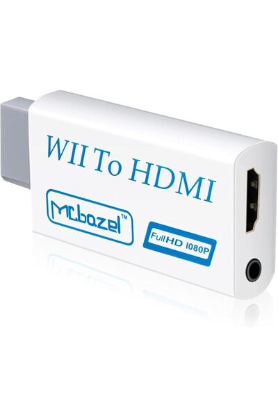 Mcbazel Wii to HDMI Adapter, Wii HDMI Converter, Full HD 1080P Video Adapter ...