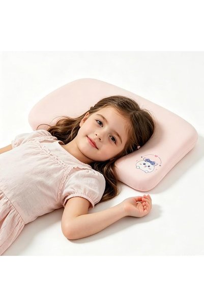 HQstrap H-Qh-Geaming Memory Foam Pillow, Small Child Size, Pink, Made of Memo...