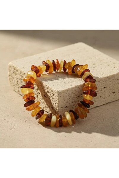 BlackCraft Star Drop Amber Bracelet