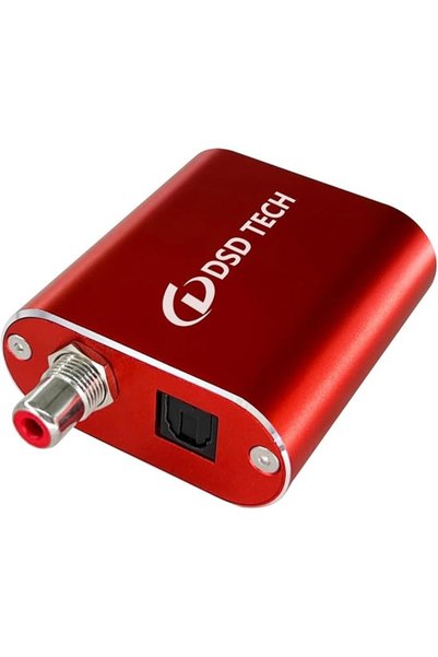 DSDST محول صوت DSD TECH SH-AU02A من USB إلى TOSLINK Coaxial SPDIF يدعم 96K 24Bit