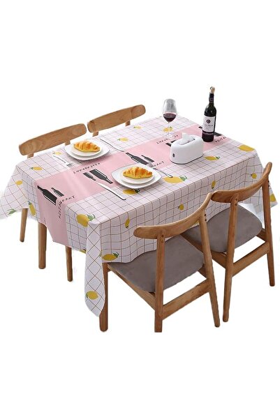 Arabest Tablecloth - 100% PVC Tablecloth Waterproof, Oil-Proof Spill-Proof Vi...