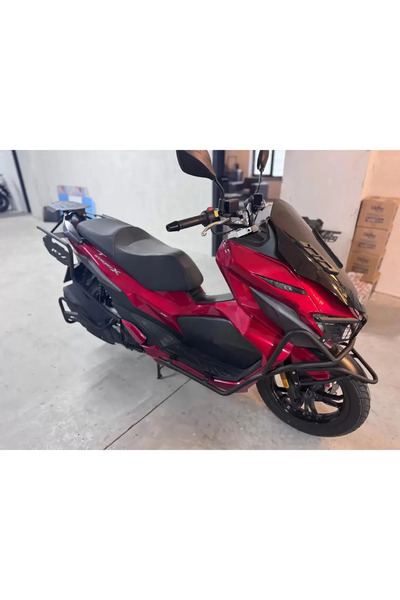 MOTO ÜÇEL Sym Jet X 125 Uyumlu Yan Çanta Bağlantılı Etraf Koruma Demiri