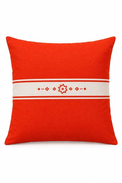 Ucarehome Orange Bone Series Throw Pillow Cover Twill Fabric Hidden Zipper (4...