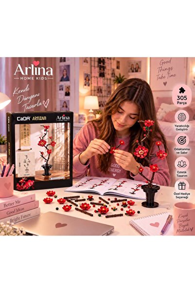 Vagon CaDA ARTiZAN Silk Blossom – 305 Parça