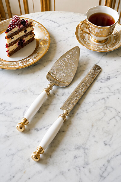 ACAR Cordelia 2 Piece Cake Serving Set