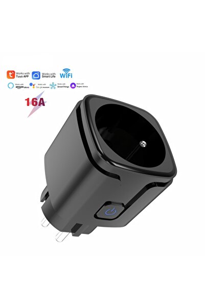 NİLZ Έξυπνη Πρίζα WiFi 16Α, 3450W, TUYA Smart, Παρακολούθηση Κατανάλωσης Ενέρ...