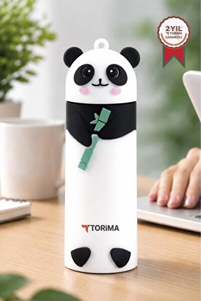 Torima Mini Powerbank 5000 Mah Panda Tasarımlı Anahtarlıklı Taşınabilir Şarj ...