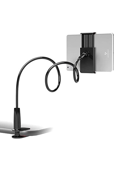 Delfino Silver DELFINO Tablet Phone Stand - Height & Angle Adjustable Swivel ...