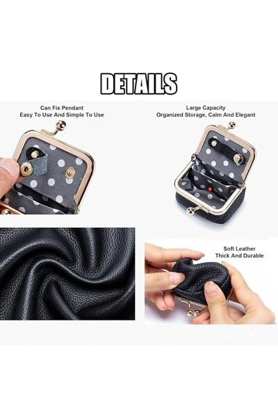 ALMEKAQUZ Genuine Leather Mini Jewelry Box,Women's Mini Jewelry Organizer,Portable Vintage Style Gen