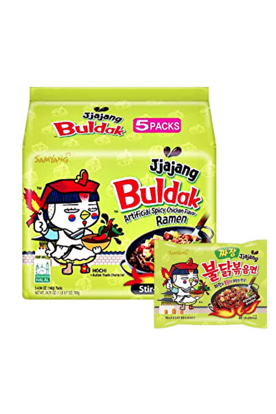 Kore Ramen Jjajang helal BuldekSamyng 5 ADET