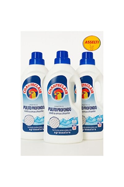 Chanteclair Set detergent Pulito Profondo 3x28 spălări, eficient la rece, lichid