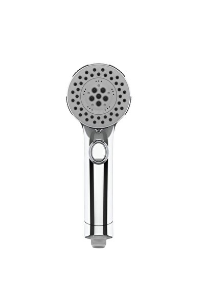 Noonedibs Duș Cromat cu 5 Mode de Jet și Buton Stop, Duș de Mână Universal G1...