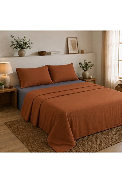 OXFORD HOME Σετ Σεντονιών Διπλού Κρεβατιού 100% Βαμβάκι 200tc 240x260εκ., 4 τ...