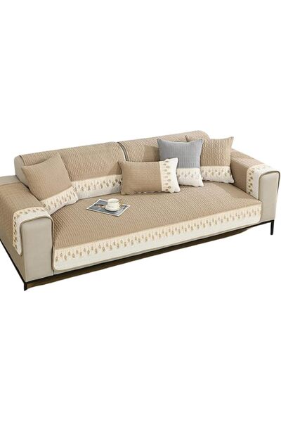 HQstrap Boho Sofa Cover, Non-Slip Couch Slipcover for Pets & Kids, Washable S...