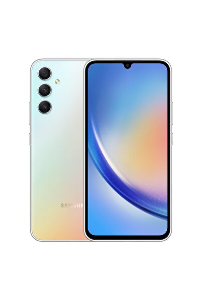 Samsung Yenilenmiş Galaxy A34 5G 128 GB Gümüş Cep Telefonu (12 Ay Garantili) ...