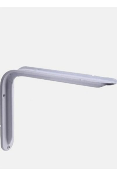 Raf Altı L Ayak Beyaz L Raf Ayağı 7 x 9 Ölçü: 230 x 165 mm (2 Adet)