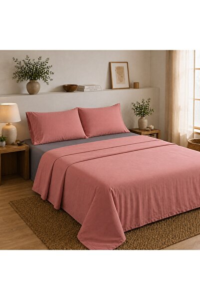 OXFORD HOME Σετ Σεντονιών Διπλού Κρεβατιού 100% Βαμβάκι 200tc 240x260εκ., 4 τ...