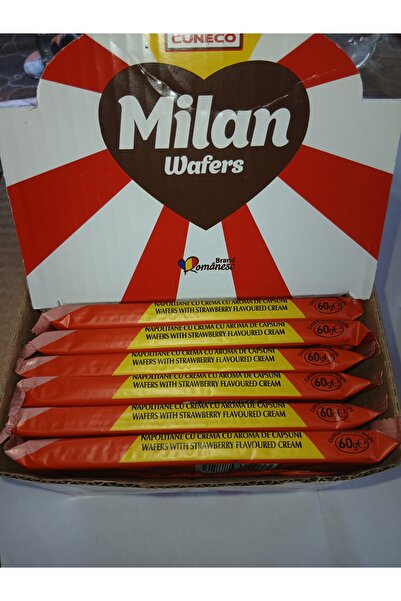 Milan Γκοφρέτες. 60 γραμμάρια το καθένα. 20 + 4