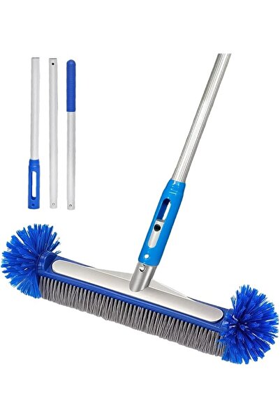 GENERAL Hastep Aluminium Handle Pool Cleaning Brush for Swimming Pool ® 40cm ...