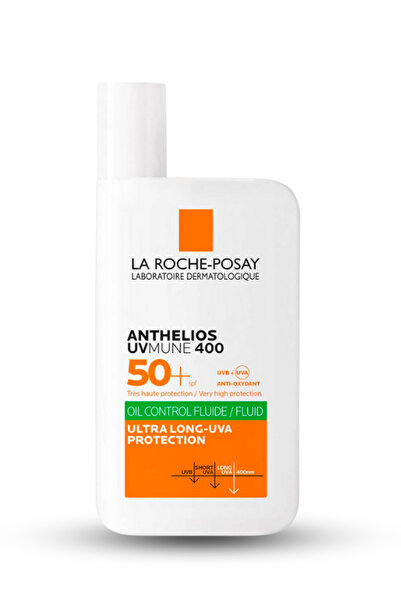 La Roche Posay Anthelios Uvmune400 Oil Control Fluide Spf50 Facial Sunscreen ...