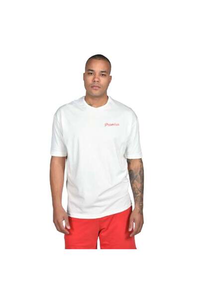 Two Brothers Ανδρικό T-Shirt με Στάμπα Promises BT-25740-WHITE
