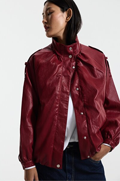 LEFTIES Oversize bomber ceket