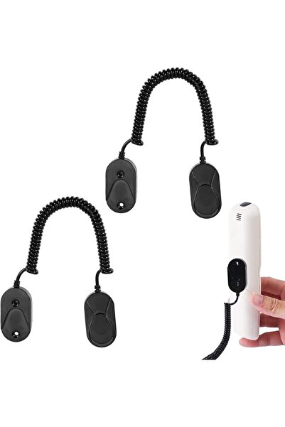 TERRIFI Set of 2 Retractable Magnetic Remote Control Holders, Stretchable Sel...