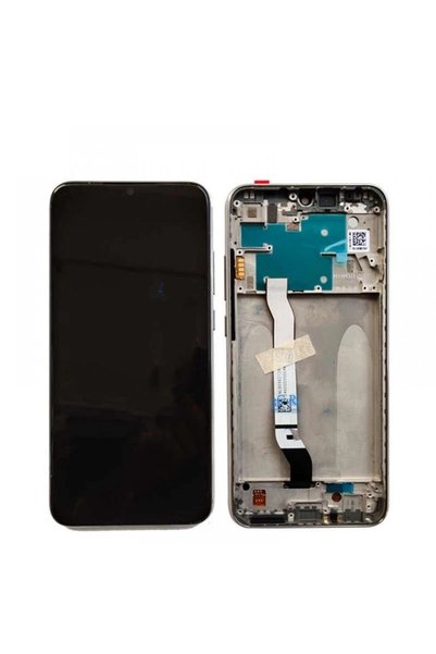 Hobibahçem Redmi Note 8 Pro Compatible Lcd Touch Screen with Frame (Black)