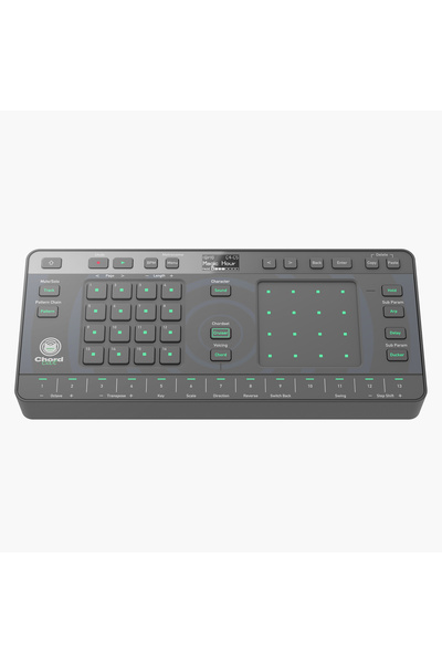 alphatheta Chordcat 8-Track Portable Hardware Groovebox Music Production Sequencer Synthesizer