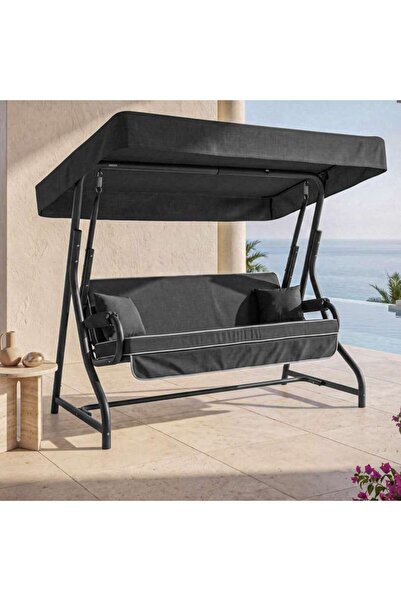 PAN HOME ARTIGIANO OUTDOOR SWING - BLACK