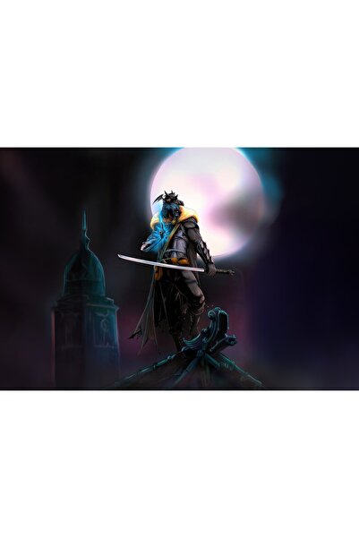 OEM Poster Shinobi Warrior In Night 5k, 61x90 cm, poster3966