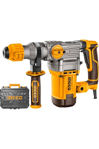 Ingco مطرقة دوارة RH150038 بقوة 1500 واط |   مثقاب خرساني بقوة 5.5 جول، نظام ...