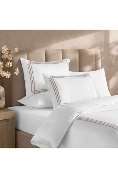 PAN HOME HH Radiant 300TC Tencel Embroidered 3-Piece King Comforter Set 240x2...