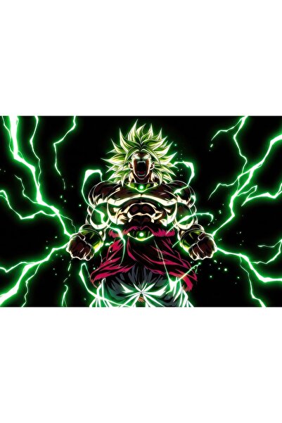 OEM Poster Broly Stripes Of Power, 61x90 cm, poster3774