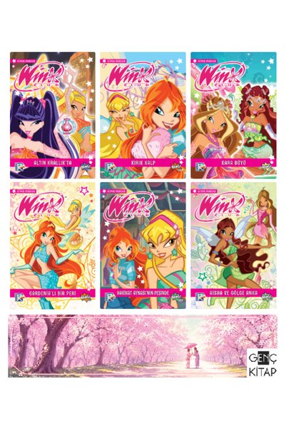 Komik Şeyler Winx Club Süper Periler 1-2-3-4-5-6. Ciltler Çizgi Roman Seti - ...
