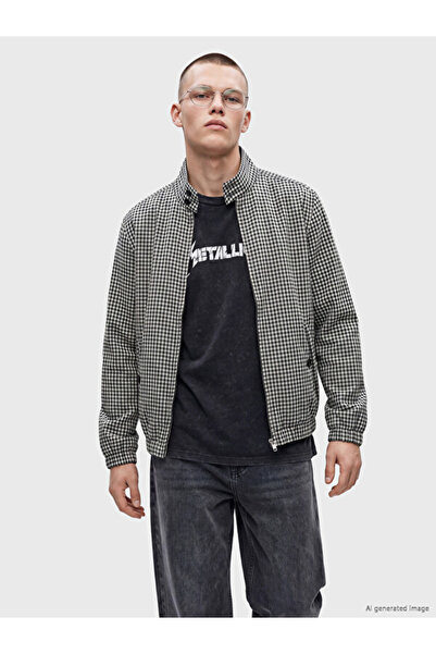 LC Waikiki Relax Fit Plaid Men's Jacket